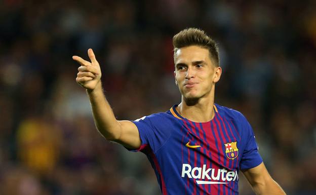 Denis Suárez se lesionó en la Supercopa de Cataluña. 