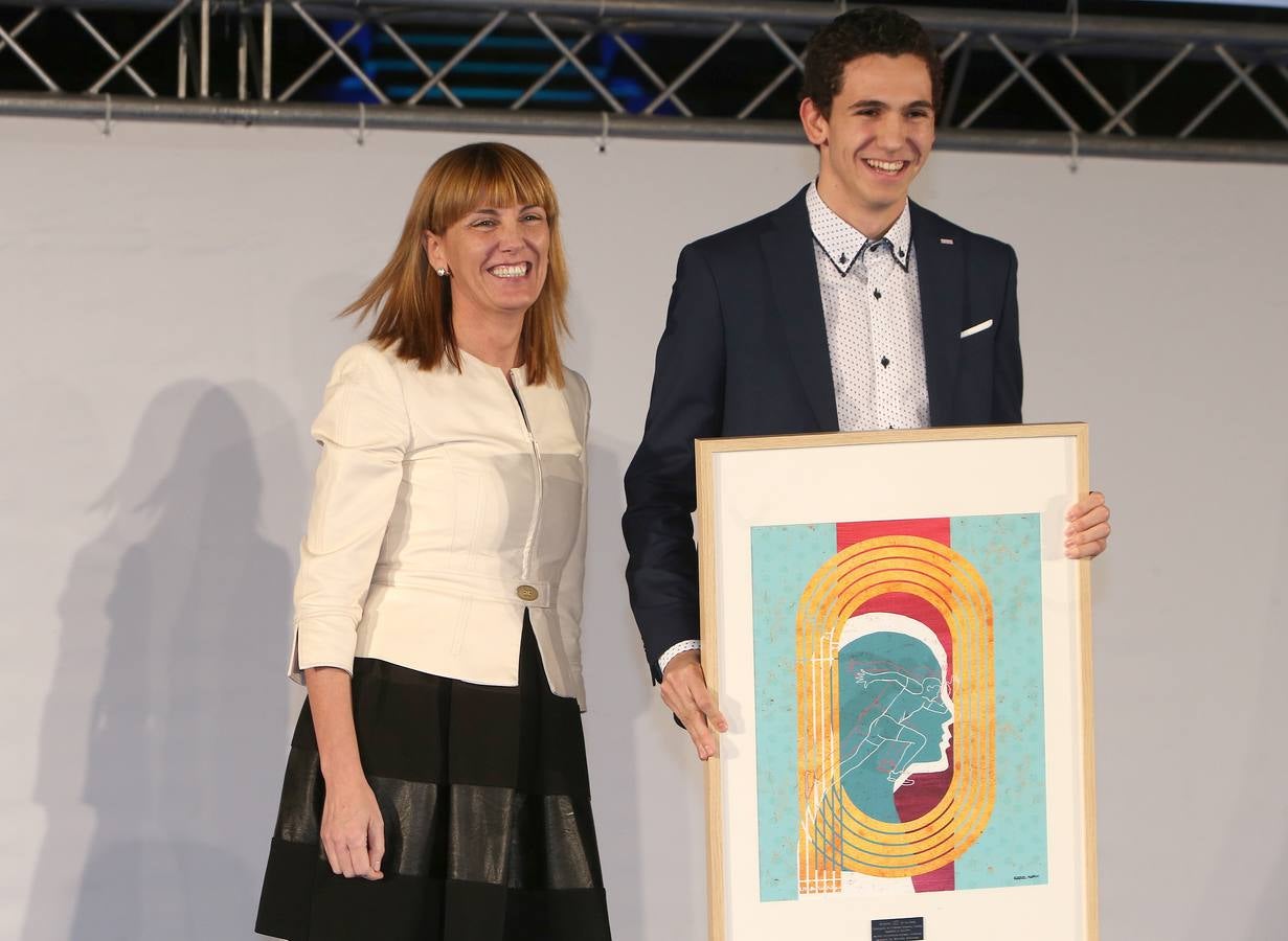 Sheyla Gutierrez y Eduardo Martínez, mejores deportistas de La Rioja 2017