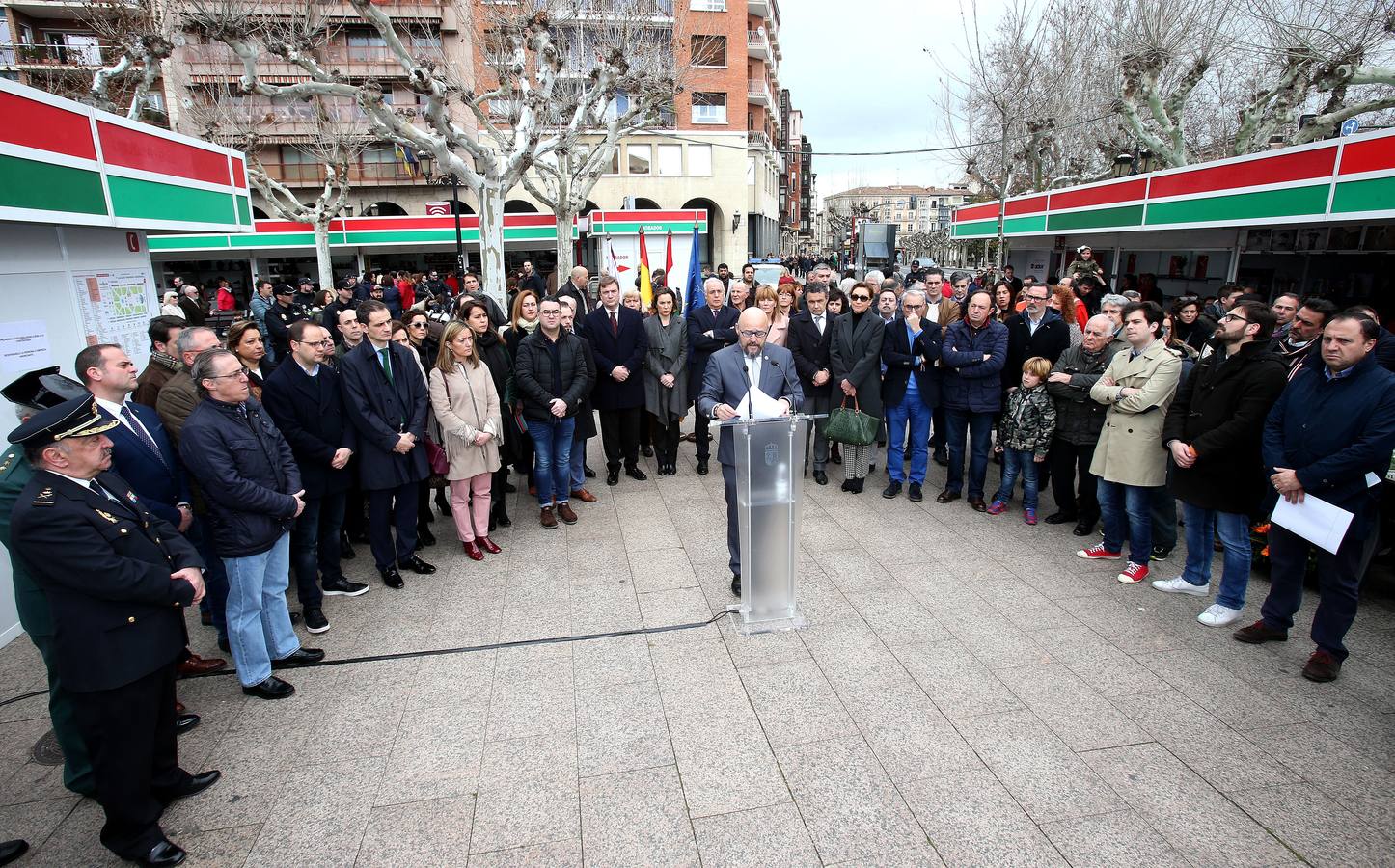 Acto de homenaje a las víctimas del terrorismo en el aniversario de los atentados del 11 de marzo de 2004.