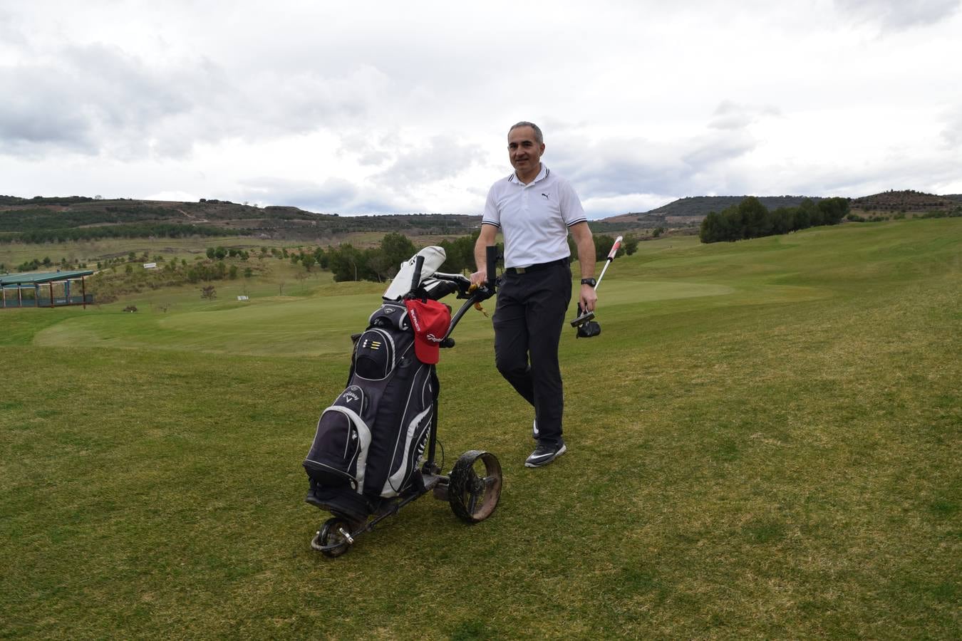 Los jugadores disfrutaron de un gran día en el egundo torneo de la Liga de Golf y Vino organizada por lomejordelvinoderioja.