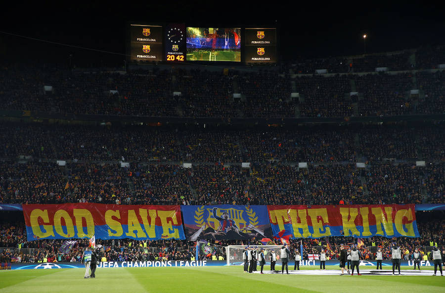 El Barça logró el pase a cuartos de final de la Liga de Campeones tras imponerse al Chelsea en el Camp Nou por 3-0 con un doblete de Messi y otro tanto de Dembélé
