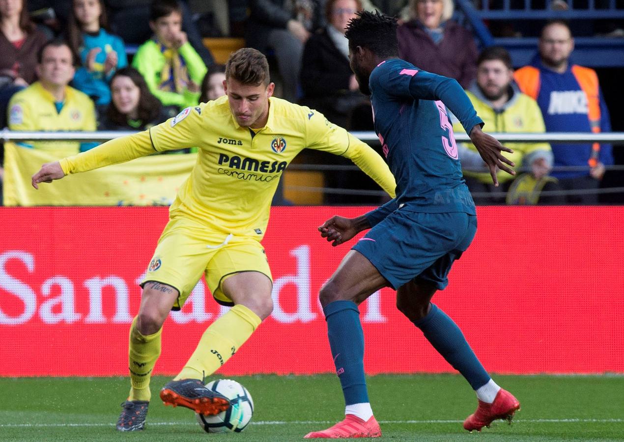 Las mejores imágenes del aprtido de la 29ª jornada entre el Villarreal y el Atlético, en el estadio de La Cerámica. 