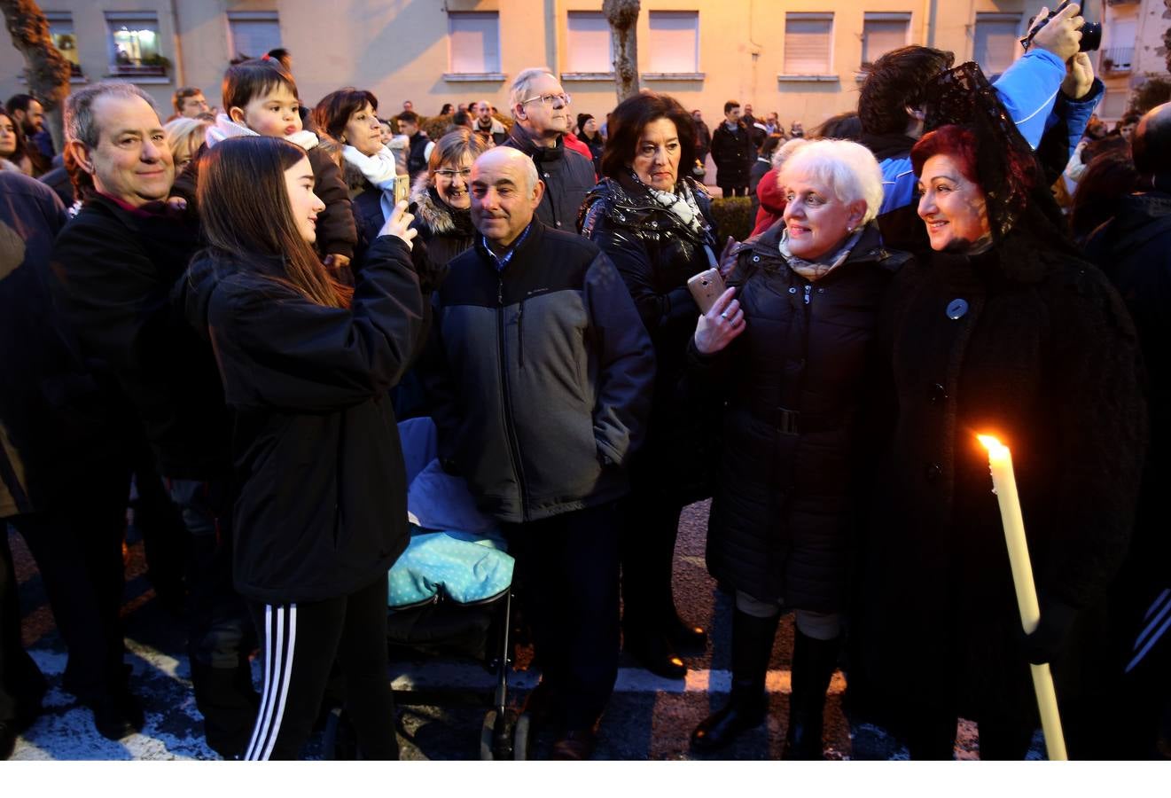 Fotos: Semana Santa: El viacrucis de Jesús Cautivo en Logroño