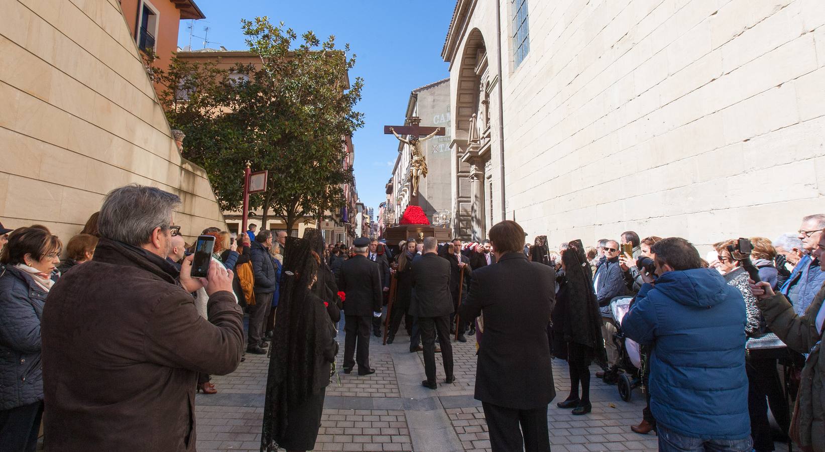 Fotos: Semana Santa de Logroño 2018: Traslado procesional del Santo Cristo de las Ánimas