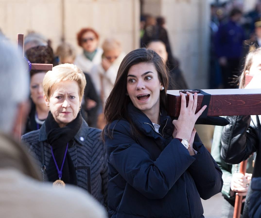 Fotos: Semana Santa de Logroño 2018: Traslado procesional del Santo Cristo de las Ánimas