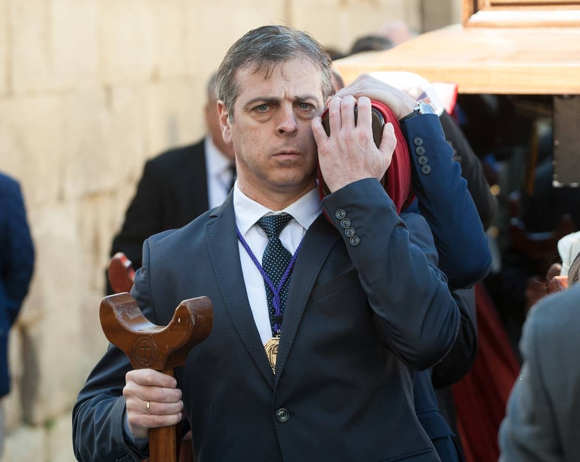 Fotos: Semana Santa de Logroño 2018: Traslado procesional del Santo Cristo de las Ánimas