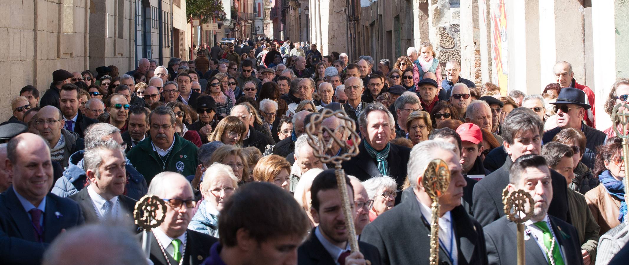 Fotos: Semana Santa de Logroño 2018: Traslado procesional del Santo Cristo de las Ánimas