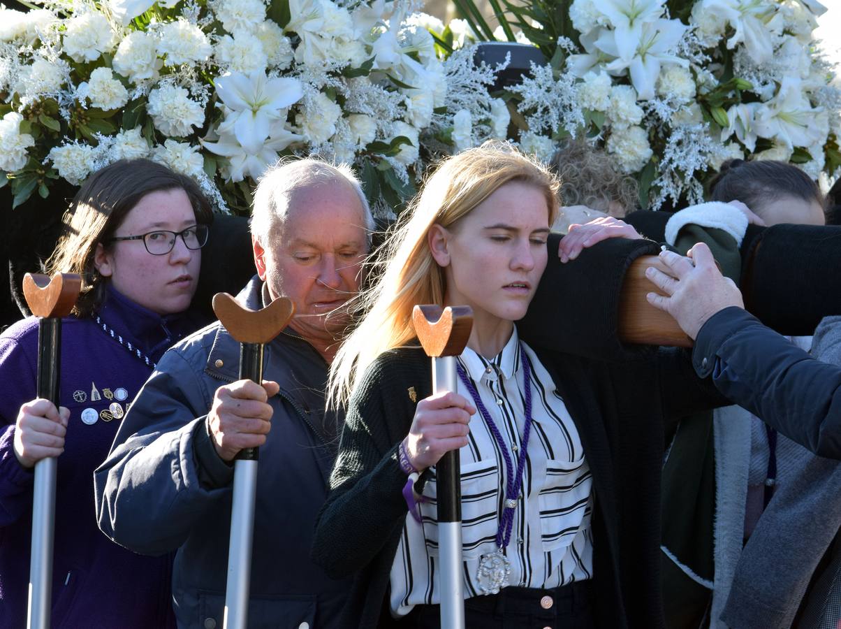 Fotos: Semana Santa de Logroño 2018: Viacrucis a la Ermita del Cristo