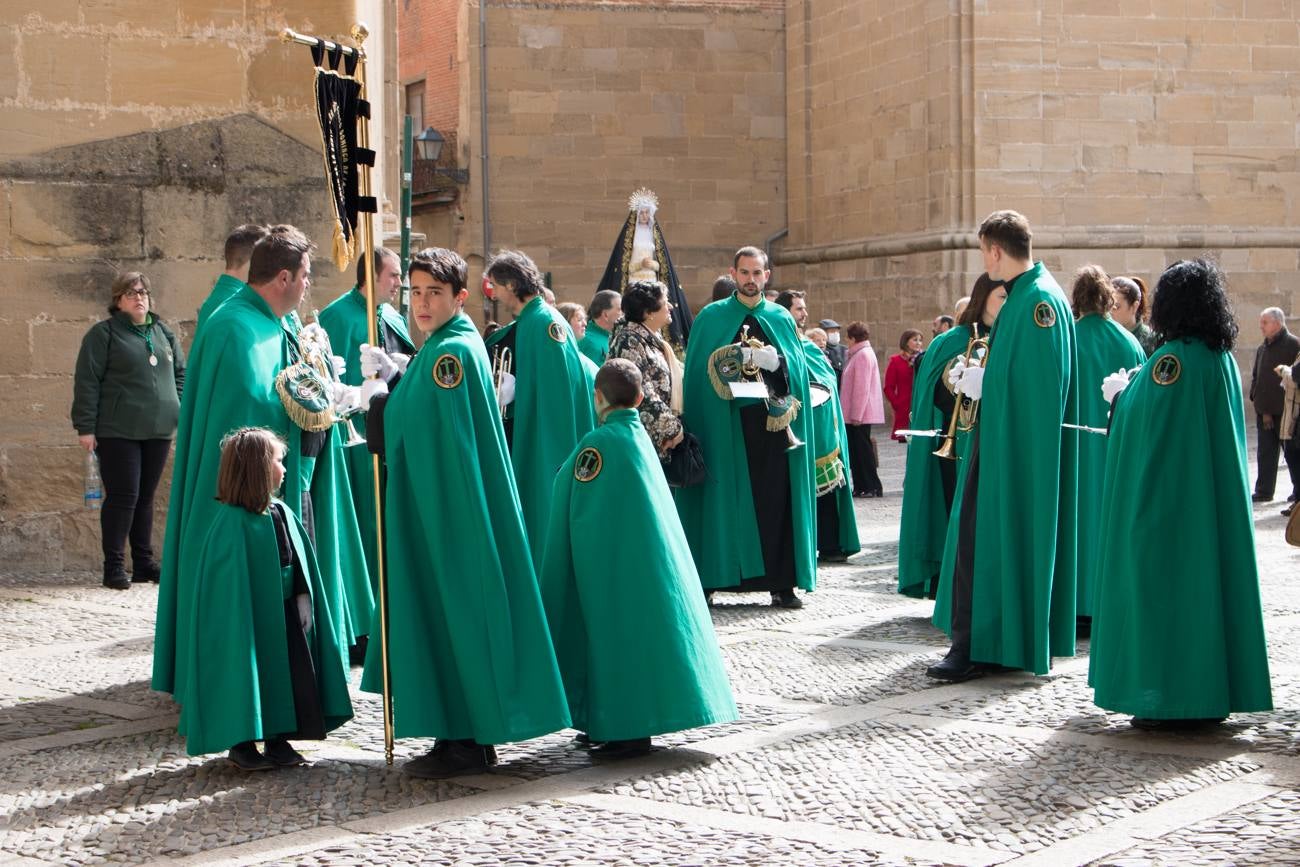 Fotos: Procesión del Encuentro en Santo Domingo de la Calzada