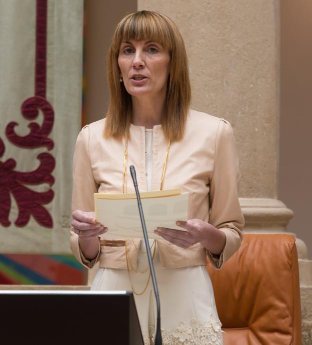 González, en una de sus intervenciones ante el hemiciclo. 