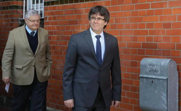 Carles Puigdemonto, expresidente de la Generalitat, preparado para salir de prisión