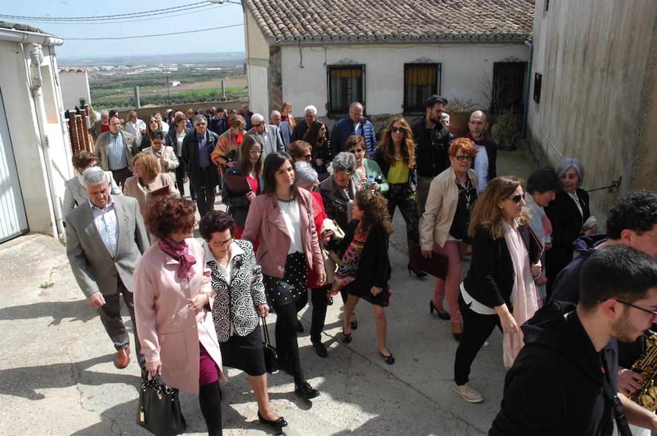 Imágenes de la procesión de la Virgen de la Anunciación con motivo del día grande de las fiestas patronales de El Villar de Arnedo.