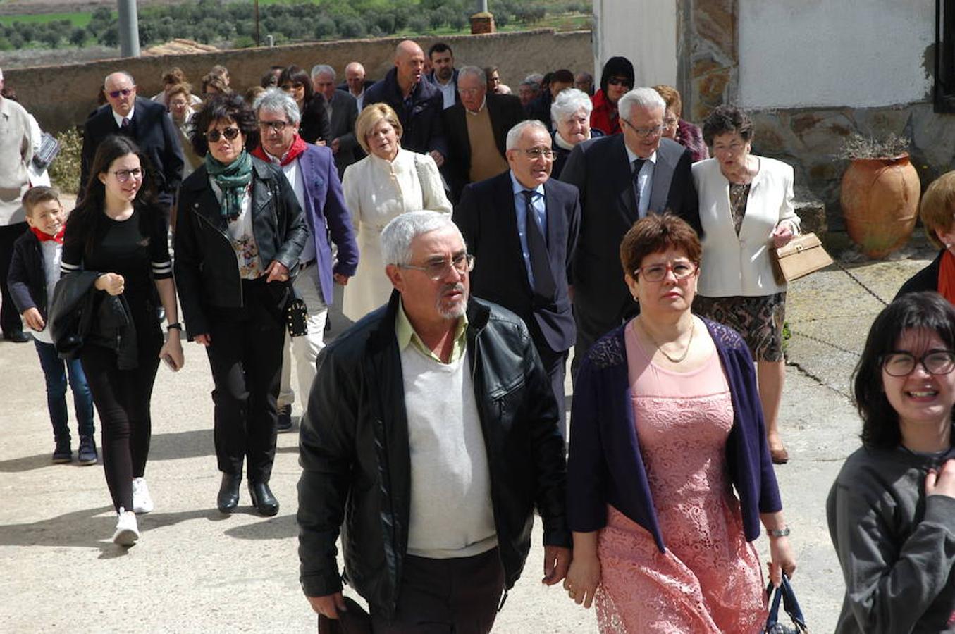 Imágenes de la procesión de la Virgen de la Anunciación con motivo del día grande de las fiestas patronales de El Villar de Arnedo.