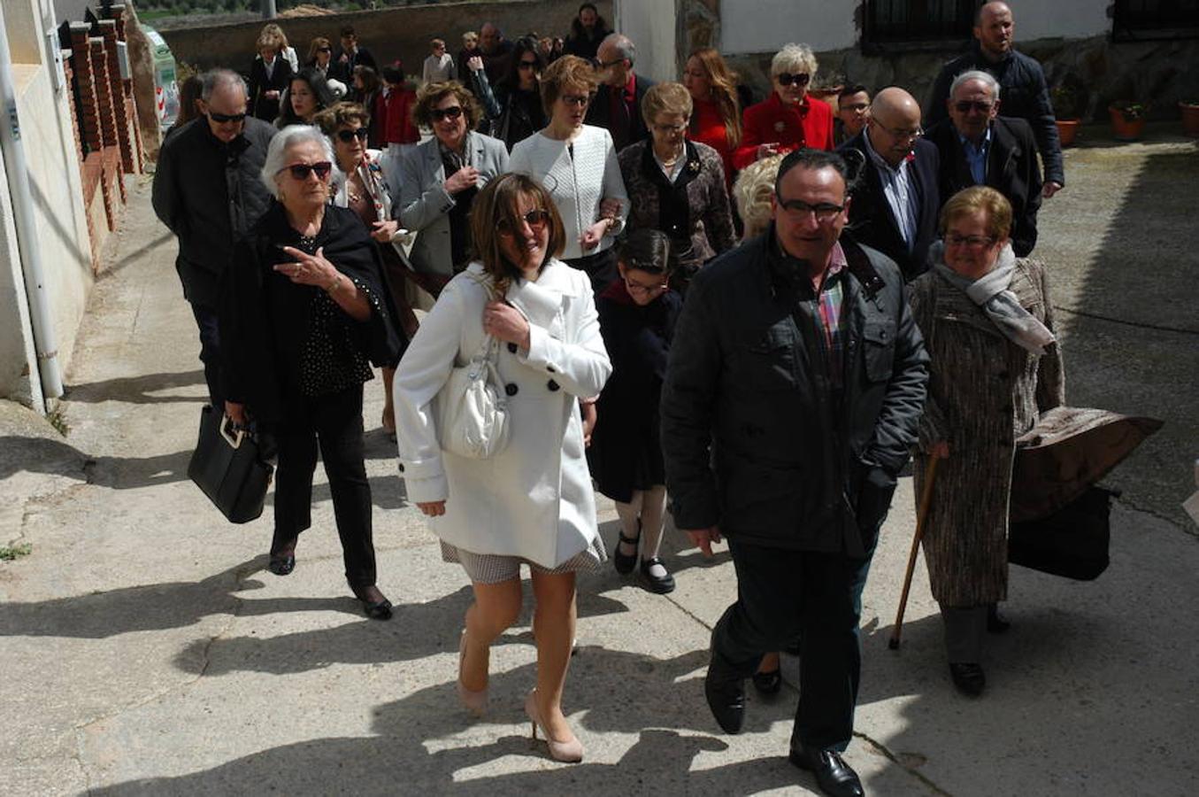 Imágenes de la procesión de la Virgen de la Anunciación con motivo del día grande de las fiestas patronales de El Villar de Arnedo.