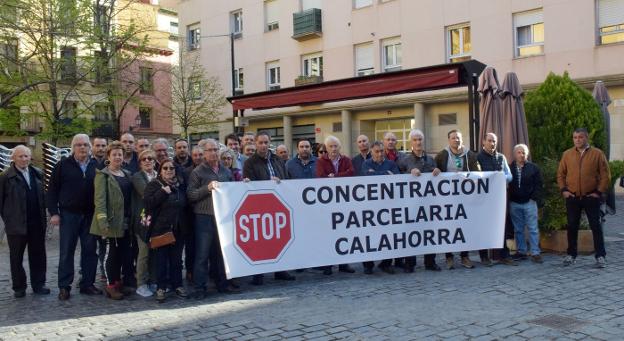 PROTESTA EN  EL PARLAMENTO CONTRA LA 'PARCELARIA' 