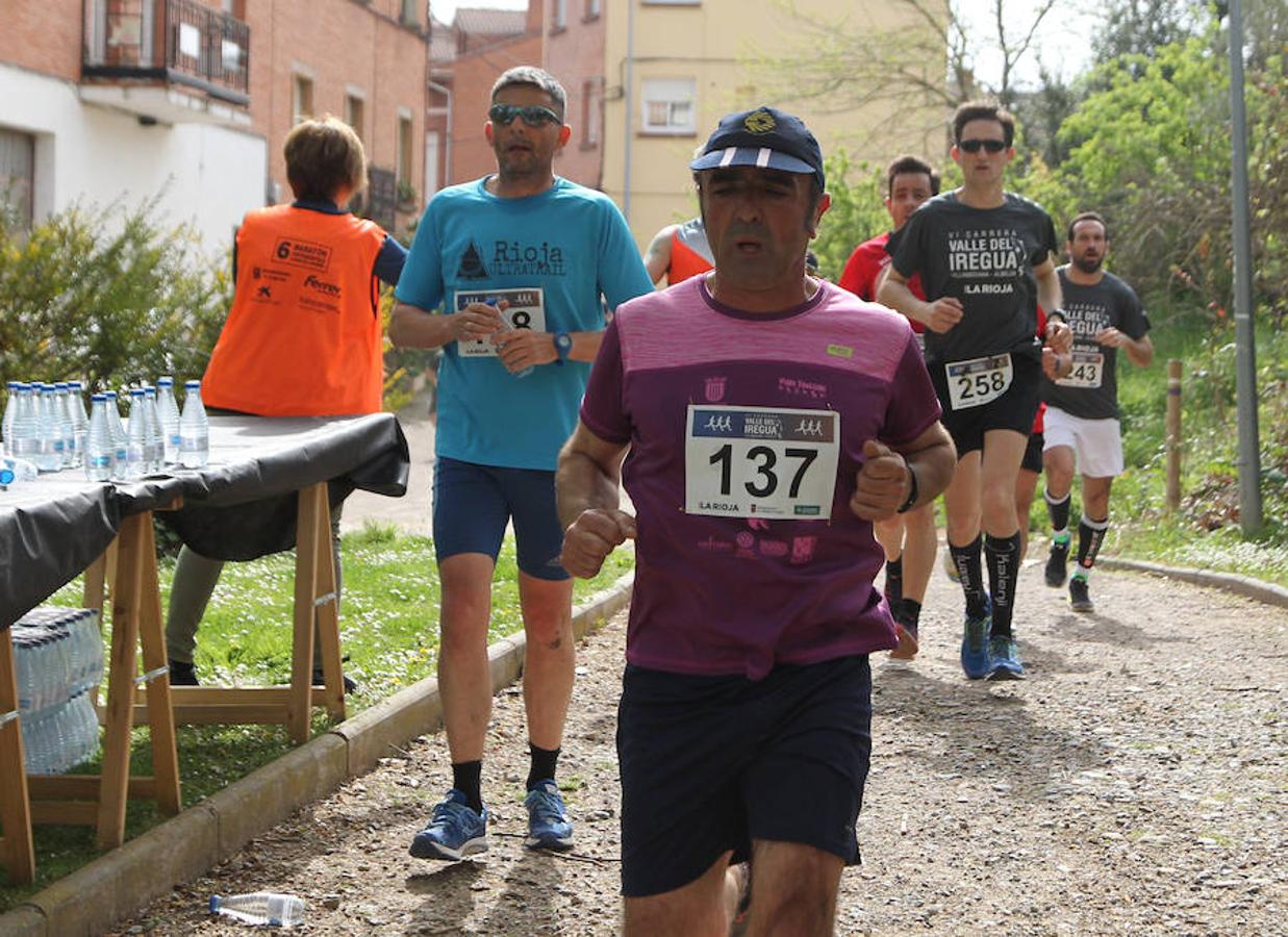 David Martínez y María Gómez Ijalba ganan la Carrera Valle del Iregua celebrada este domingo entre Villamediana y Albelda de Iregua.