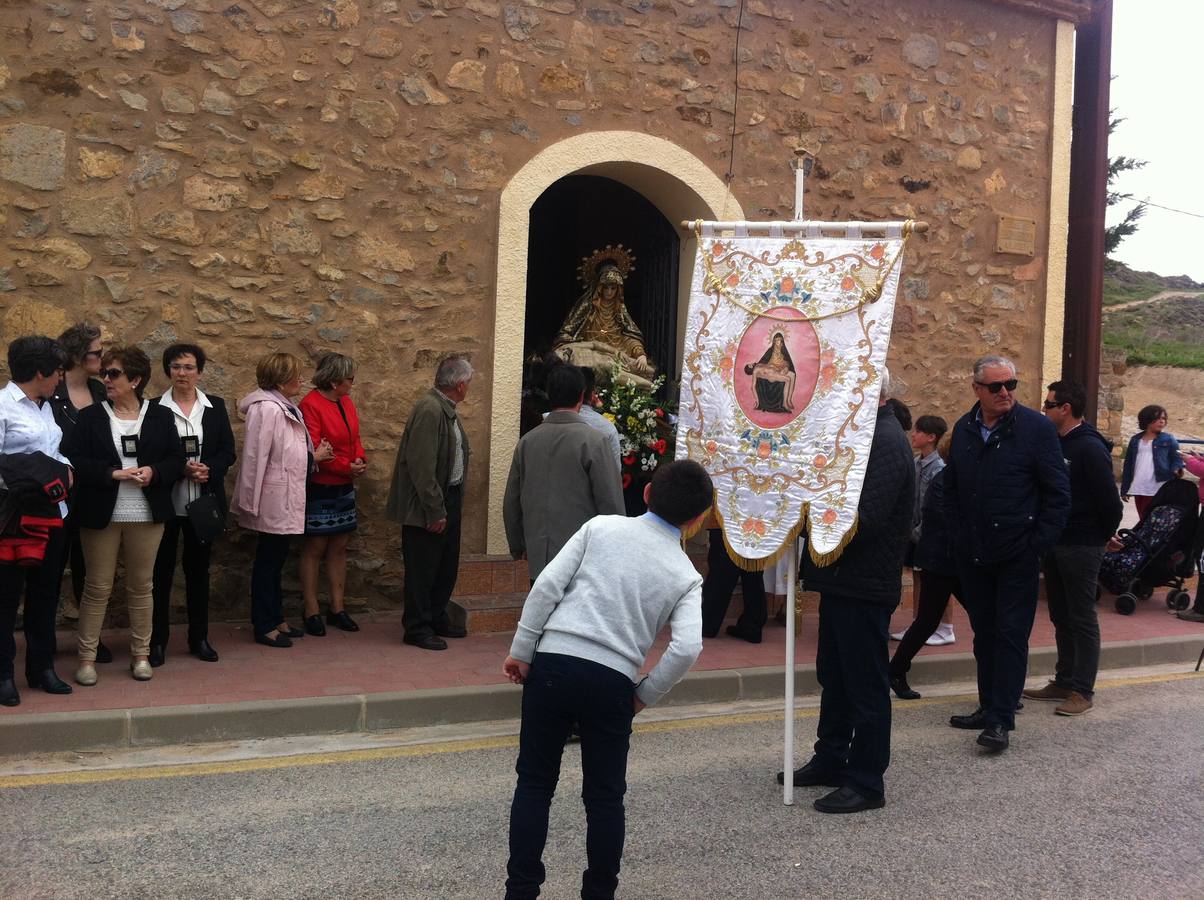 Fotos: Gravalos: procesion por la Virgen del Humilladero