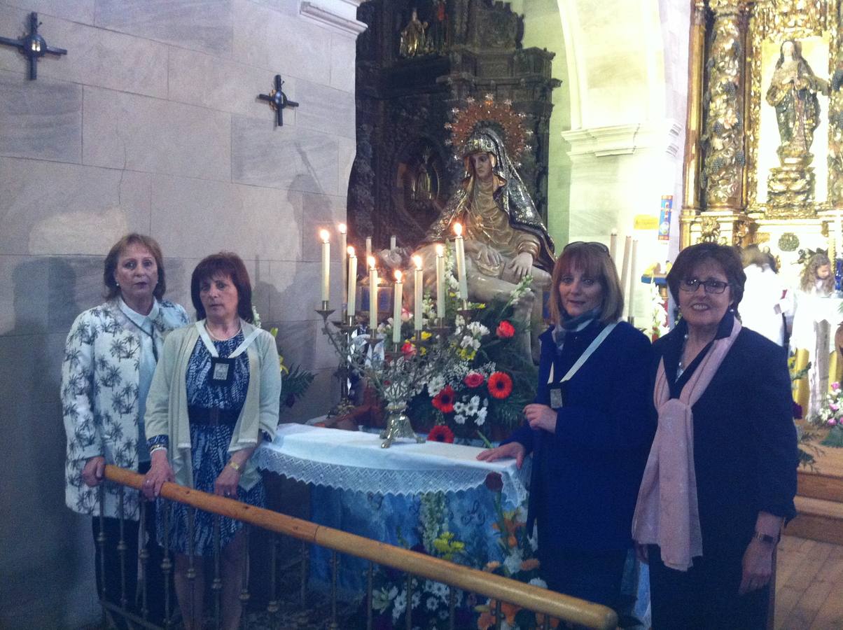 Fotos: Gravalos: procesion por la Virgen del Humilladero
