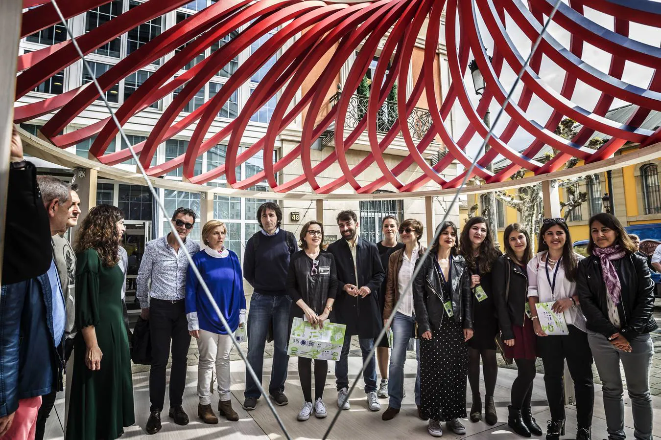 Catorce diseños y arquitecturas efímeras pueblan distintos rincones de Logroño hasta el uno de mayo