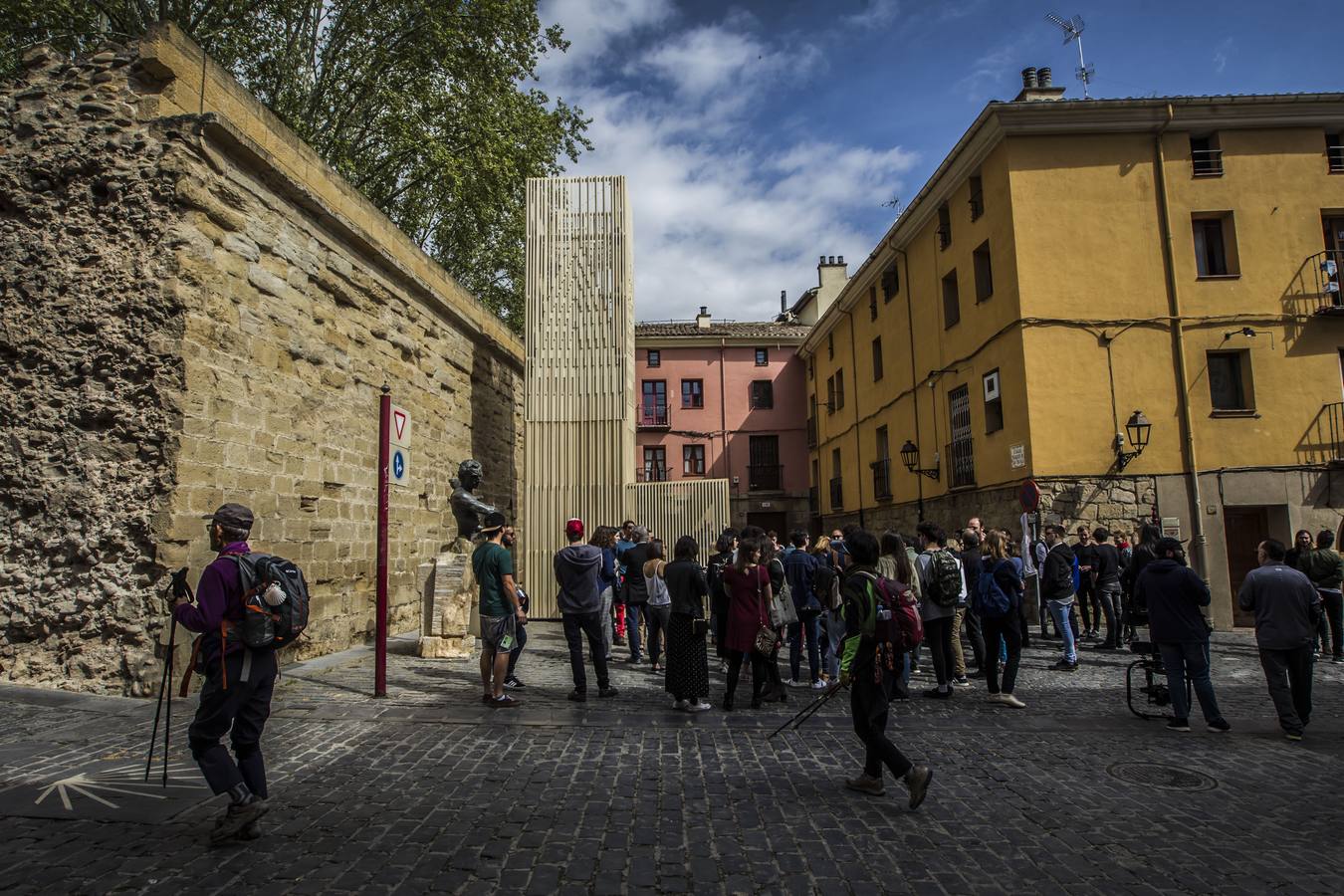 Catorce diseños y arquitecturas efímeras pueblan distintos rincones de Logroño hasta el uno de mayo