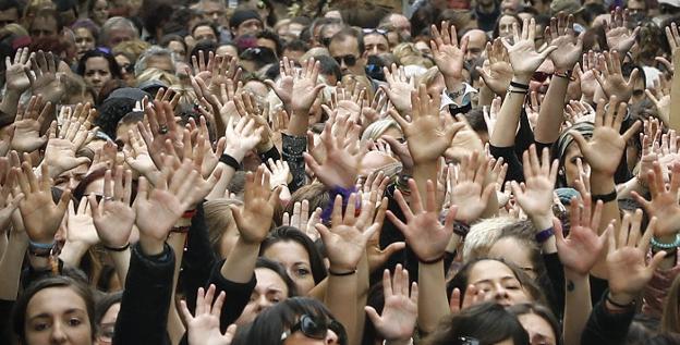 PAMPLONA SE VUELVE A ECHAR  A LA CALLE