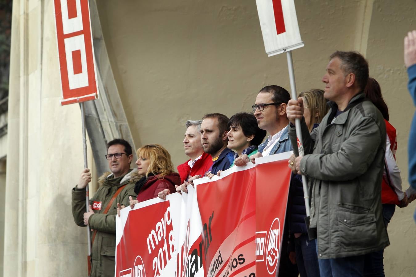 Fotos: Manifestación del 1 de Mayo en Logroño