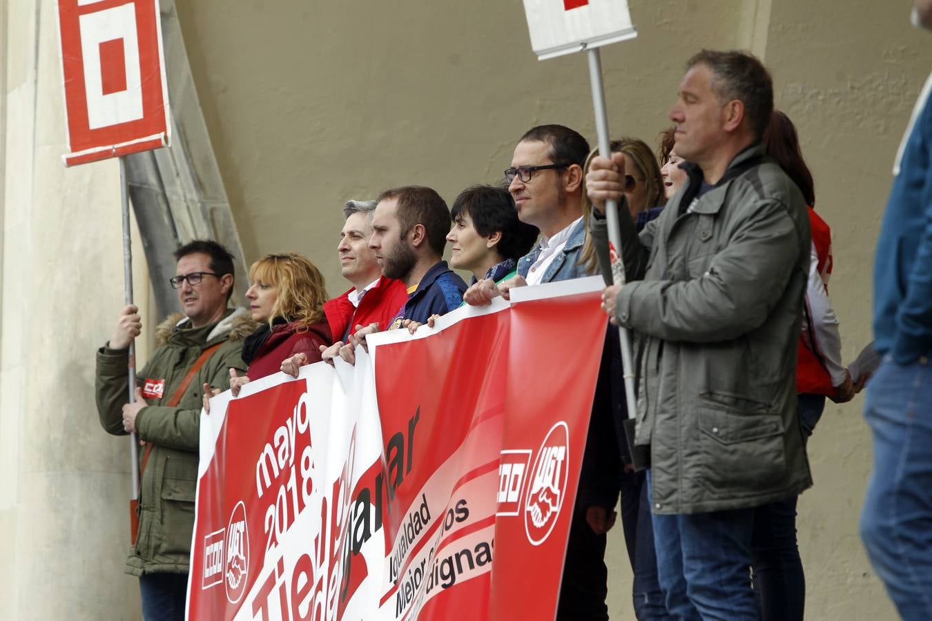 Fotos: Manifestación del 1 de Mayo en Logroño