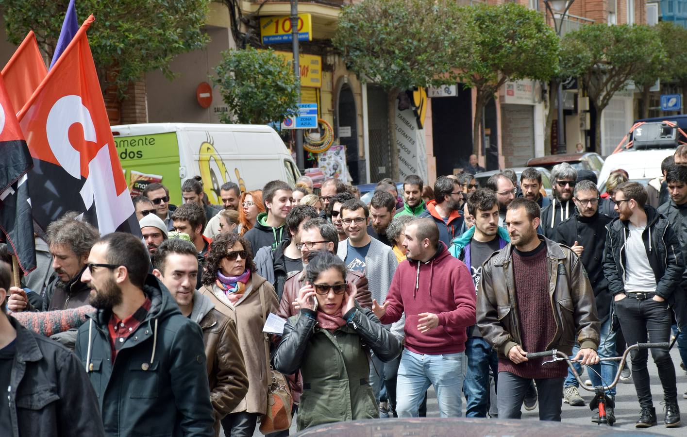 Fotos: Manifestación por el Primero de Mayo de la CNT