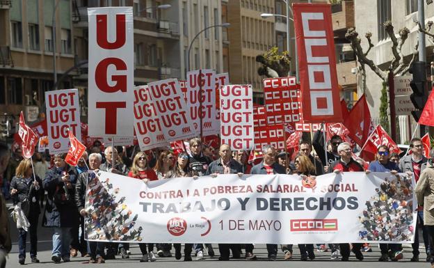 Manifestación del Primero de Mayo de 2016