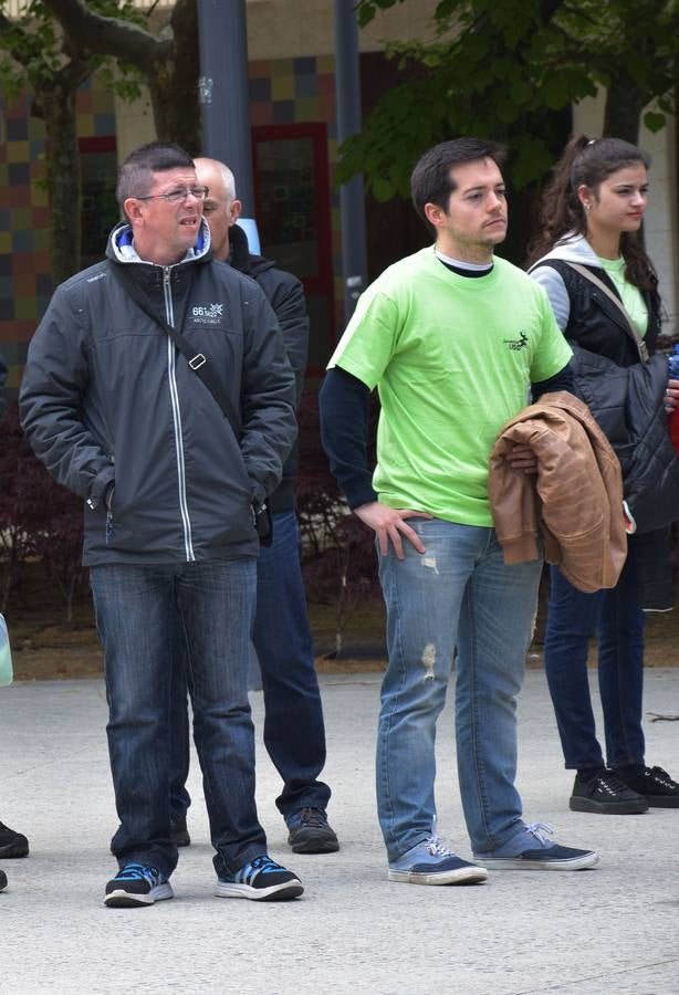 USO La Rioja ha celebrado el Primero de Mayo con el lema «Los salarios, la deuda pendiente. Empleo de calidad y blindaje de las pensiones» y ha realizado una concentración en la plaza Primero de Mayo de Logroño.