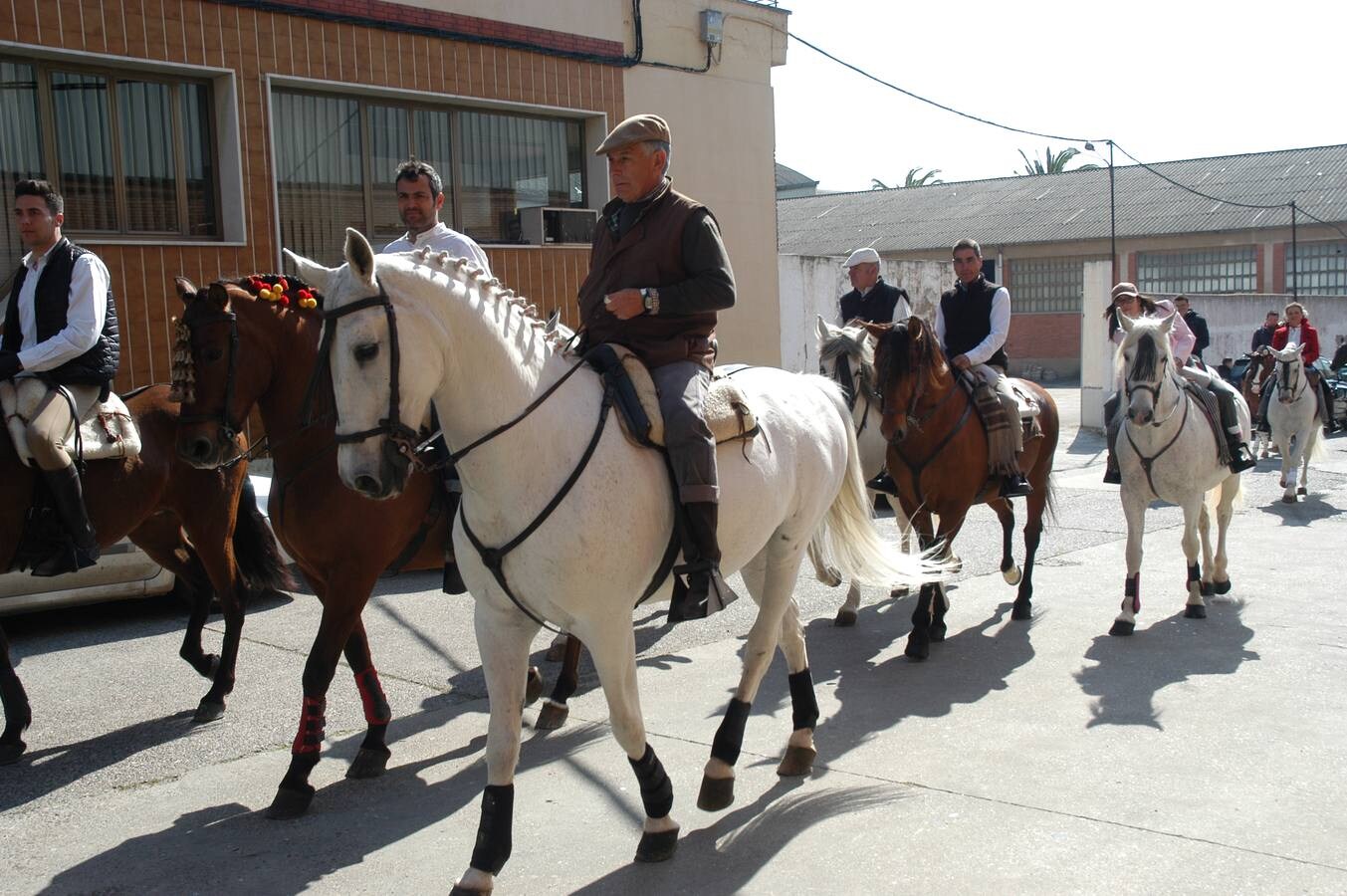 La asociación de sevillanas 'Aires del Sur' celebra su segunda romería