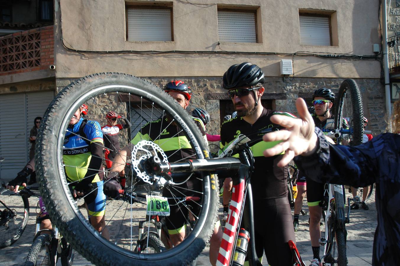 Marco Andrés fue el mejor en la carrera de Cornago.