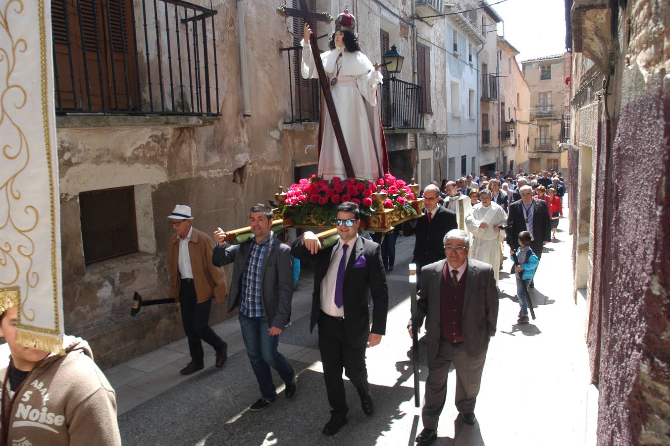 Tras la misa, la cofradía homenajeó a tres empresa colaboradoras.