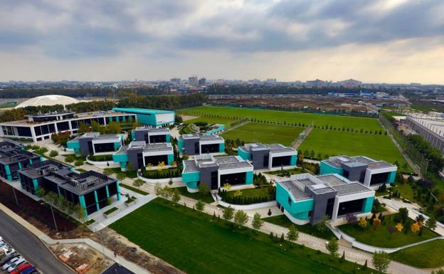 Instalaciones de la Academy del Krasnodar FC.