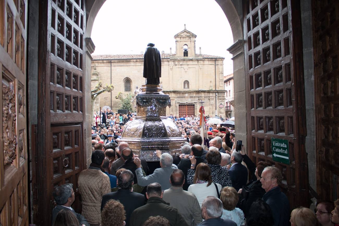 Día grande de las fiestas en honor a Santo Domingo de la Calzada..