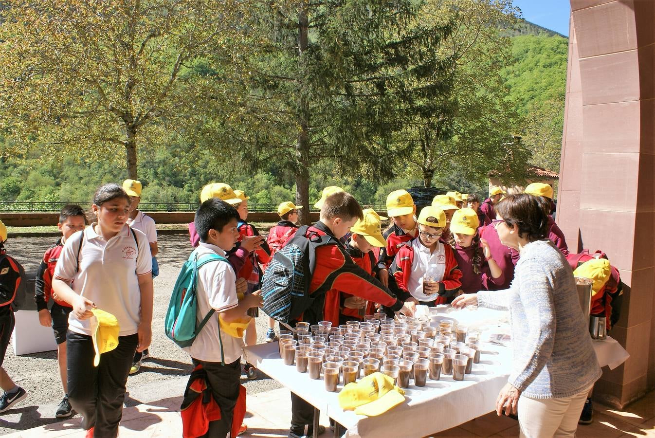 Fotos: Peregrinación de escolares a Valvanera