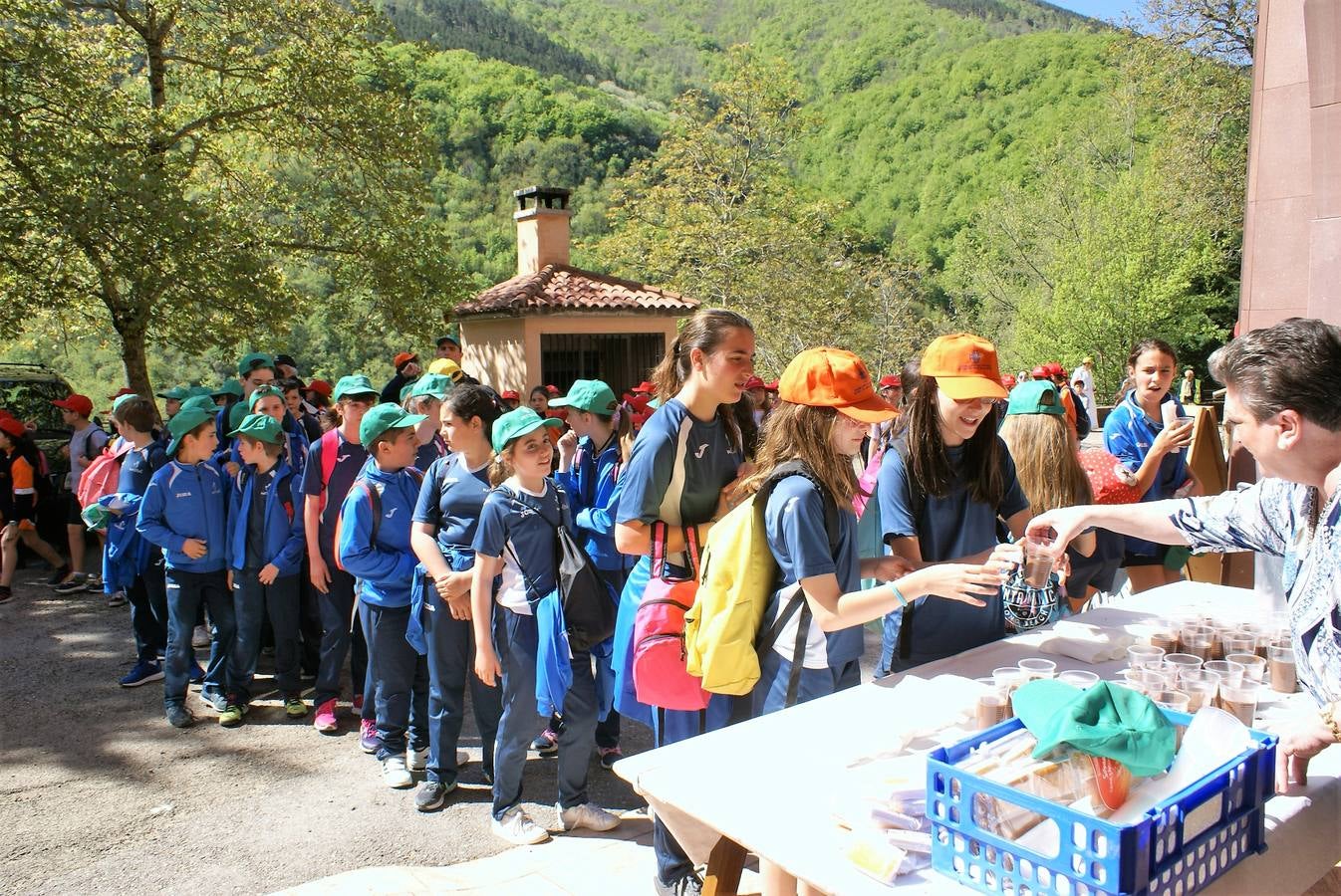 Fotos: Peregrinación de escolares a Valvanera