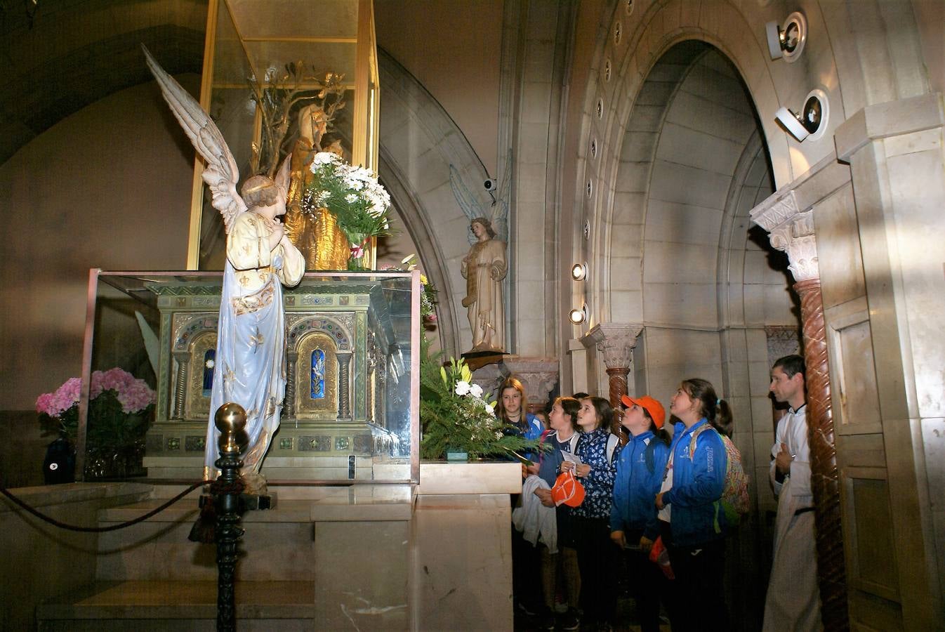 Fotos: Peregrinación de escolares a Valvanera