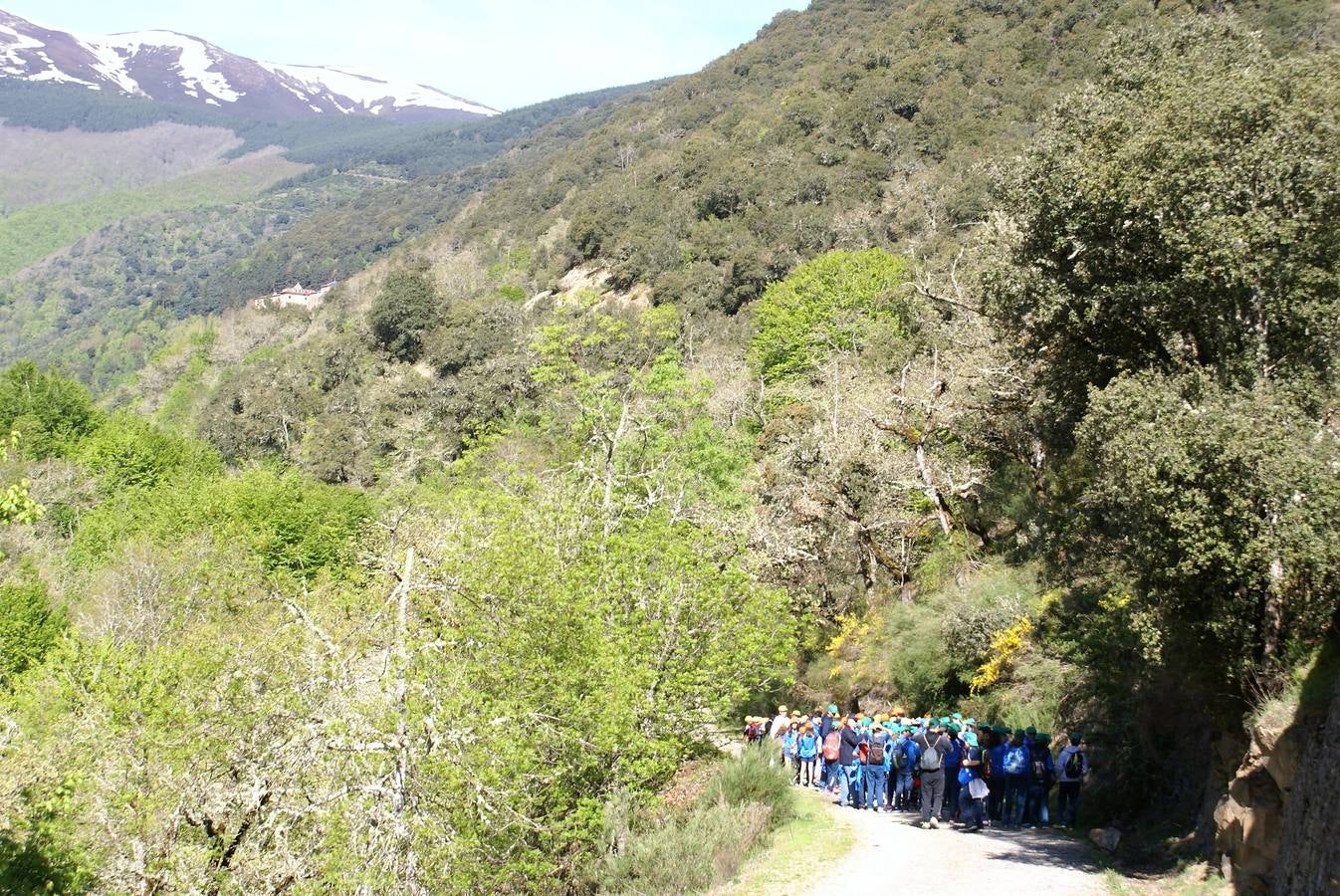 Fotos: Peregrinación de escolares a Valvanera