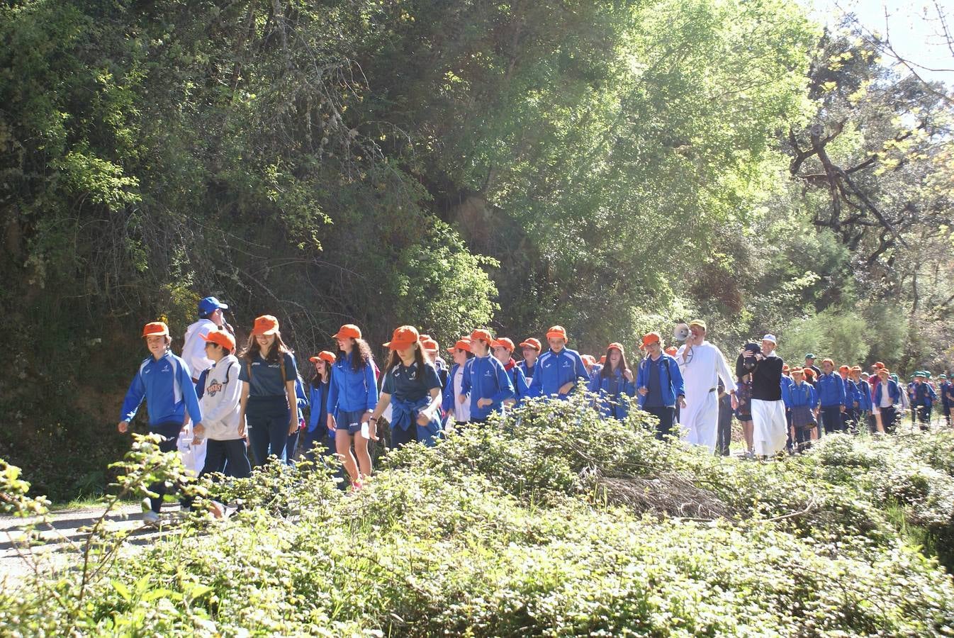 Fotos: Peregrinación de escolares a Valvanera