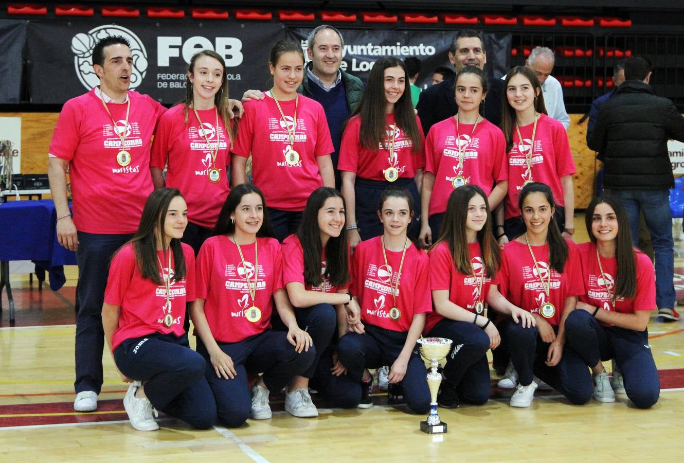 Lobete fue el lugar elegido para la celebración del Día del Baloncesto riojano