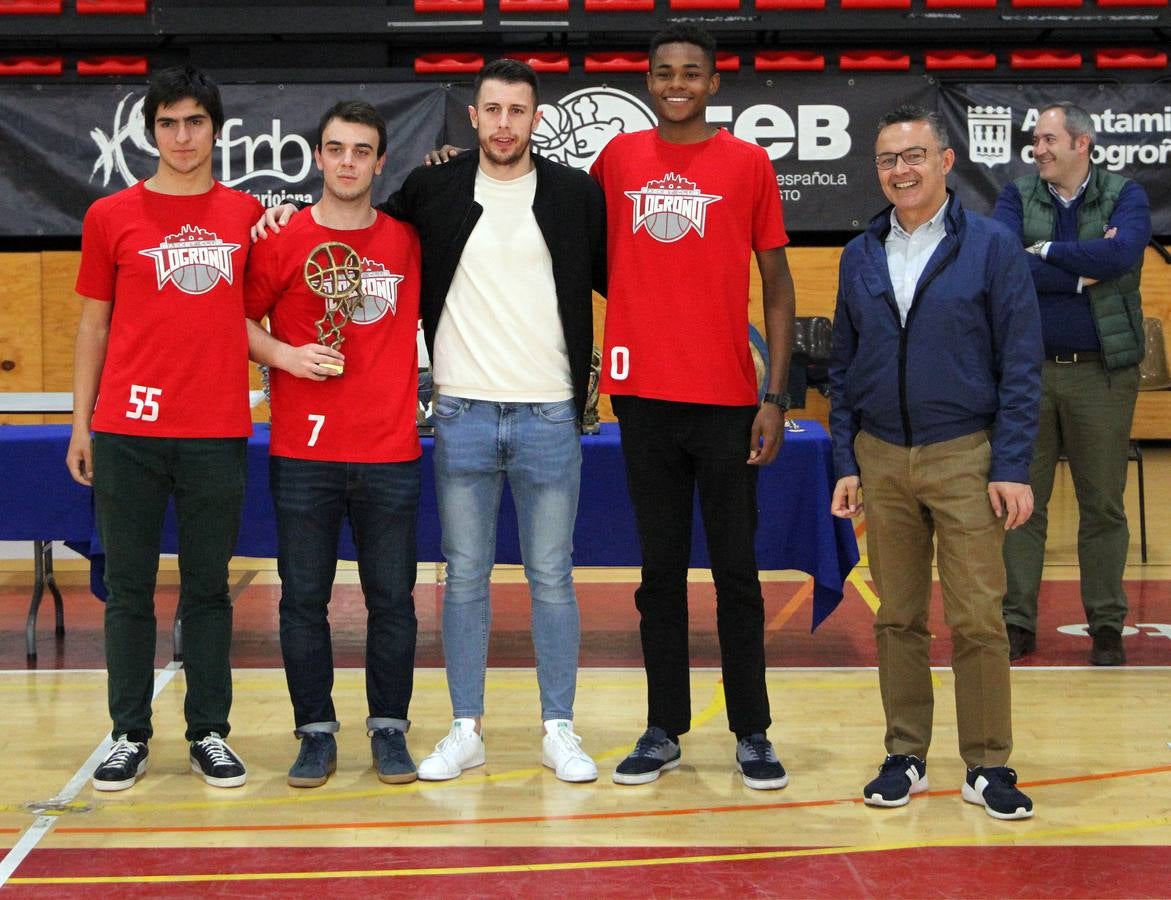 Lobete fue el lugar elegido para la celebración del Día del Baloncesto riojano
