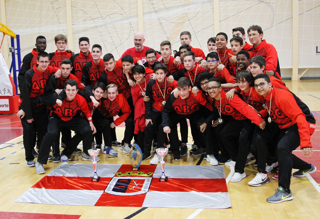 Lobete fue el lugar elegido para la celebración del Día del Baloncesto riojano