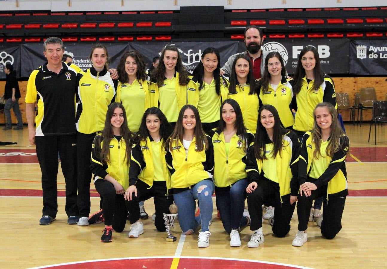 Lobete fue el lugar elegido para la celebración del Día del Baloncesto riojano