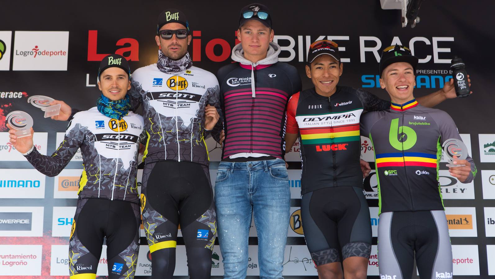 Fotos: La Rioja Bike Race - Tercera etapa: El podio de los ganadores