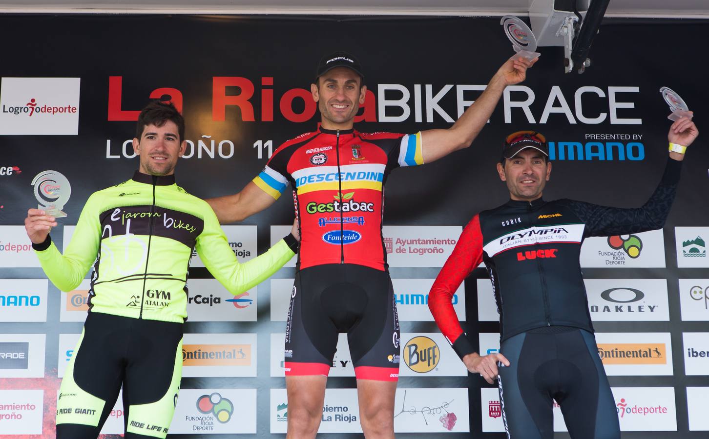 Fotos: La Rioja Bike Race - Tercera etapa: El podio de los ganadores