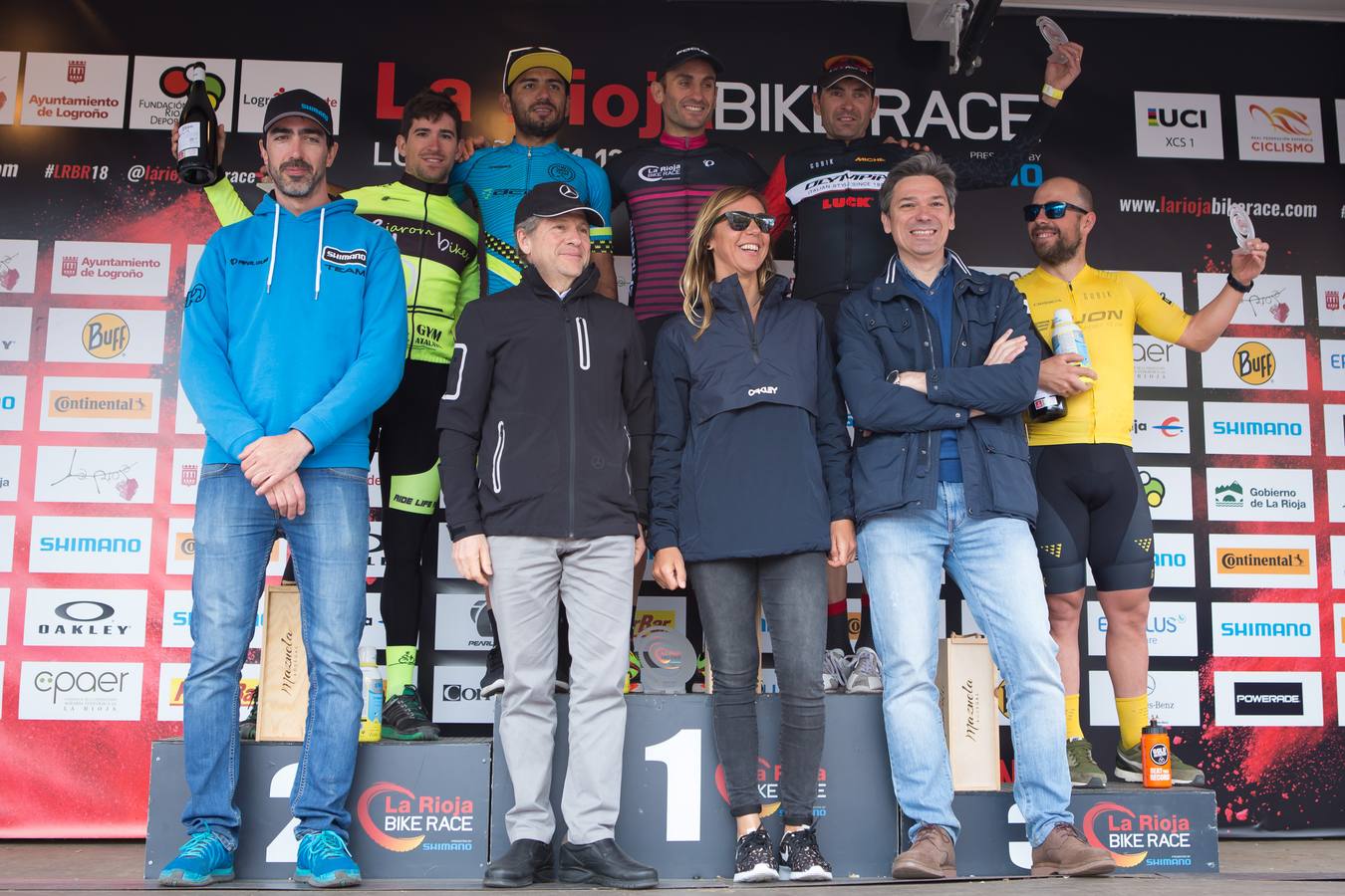 Fotos: La Rioja Bike Race - Tercera etapa: El podio de los ganadores