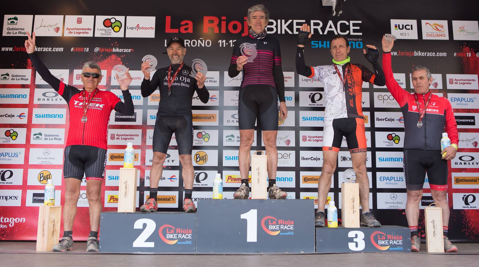 Fotos: La Rioja Bike Race - Tercera etapa: El podio de los ganadores