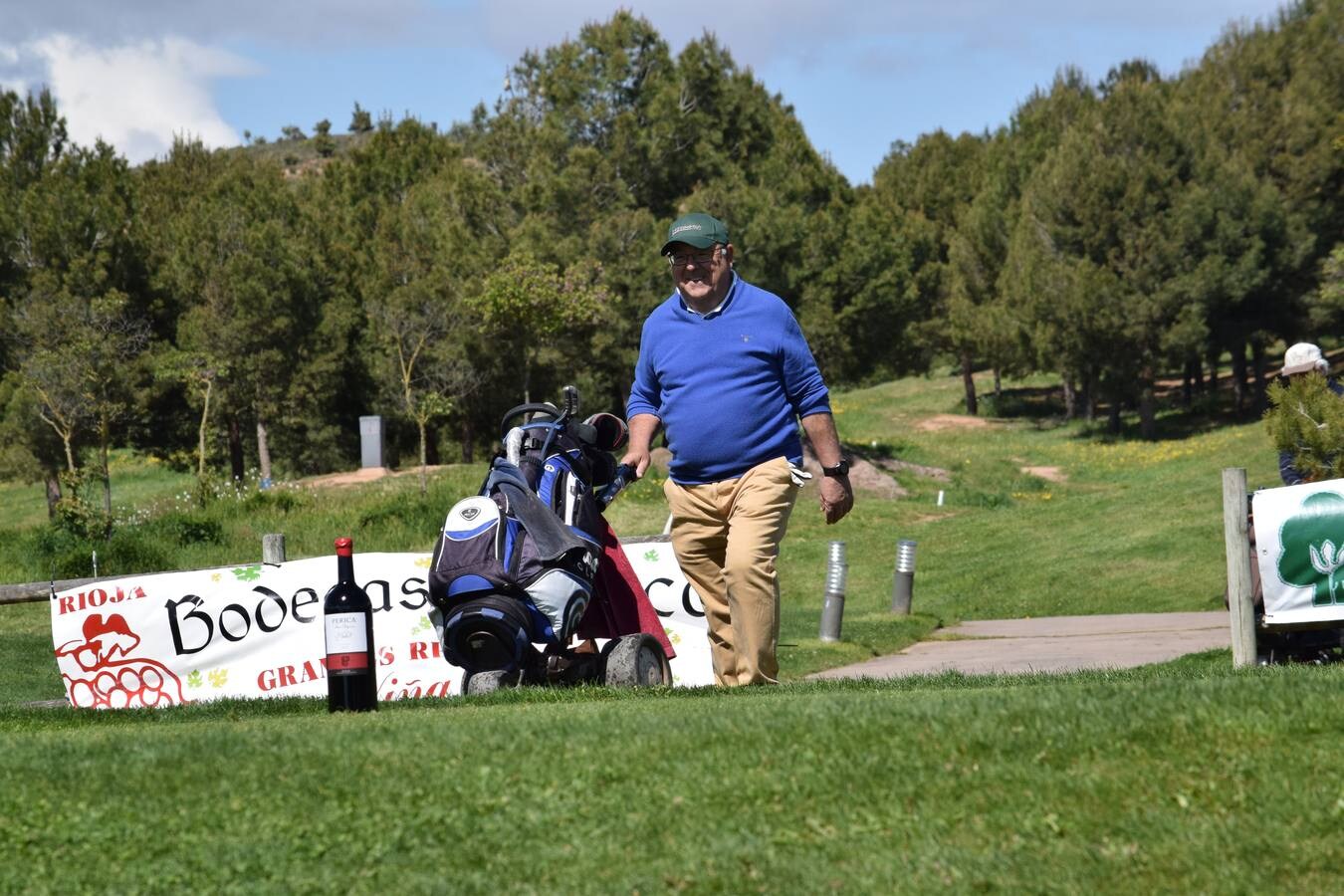 Los jugadores disfrutaron de un un gran día de golf en el Torneo Bodegas Perica, de la Liga de Golf y Vino oorganizada por lomejordelvinoderioja.com.