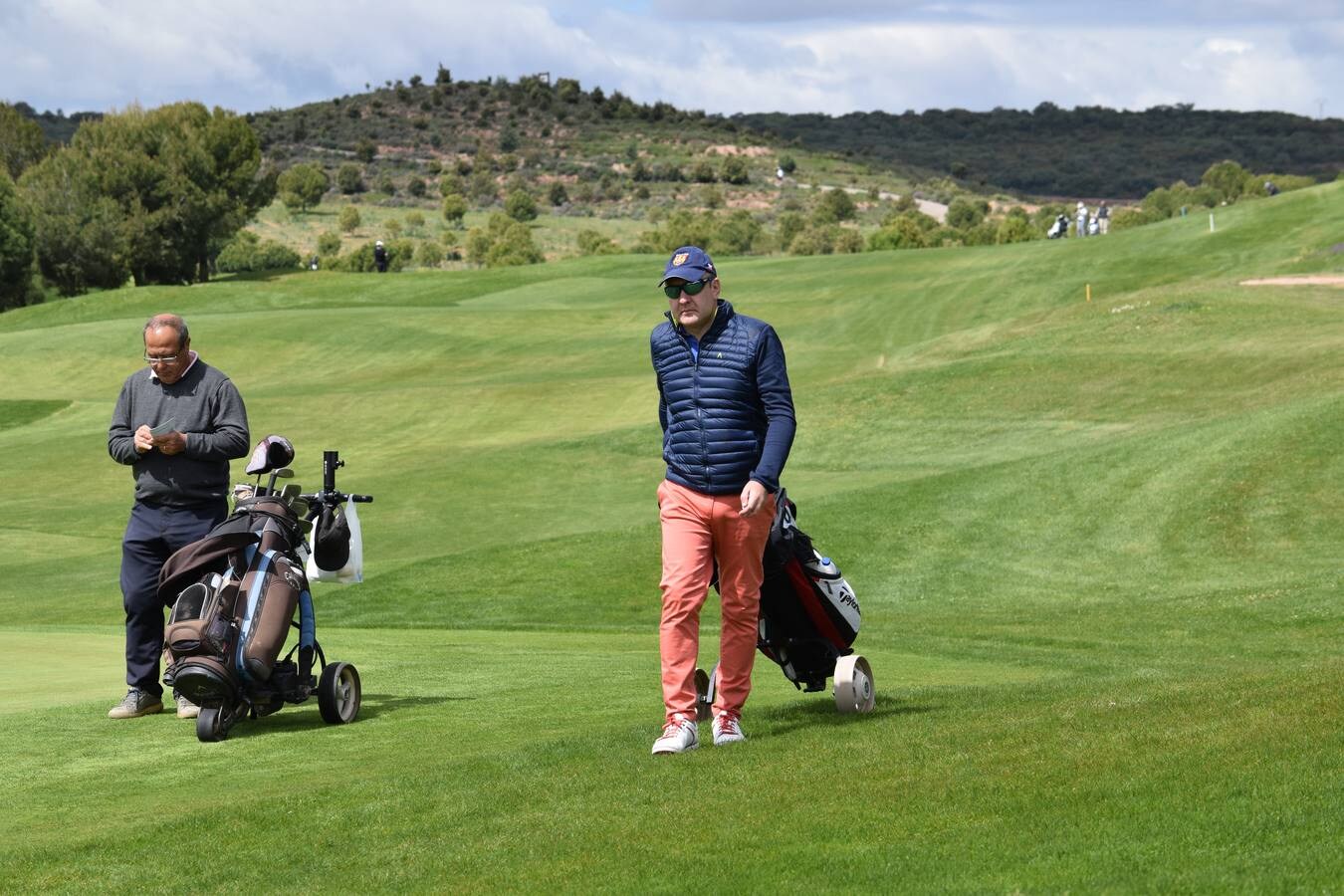 Los jugadores disfrutaron de un un gran día de golf en el Torneo Bodegas Perica, de la Liga de Golf y Vino oorganizada por lomejordelvinoderioja.com.
